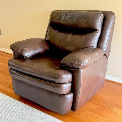 ASHLEY ~ Brown Rocking Power Reclining Chair ~ *Please Read Details