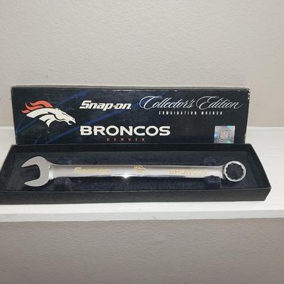 DENVER BRONCOS SNAP-ON COMBINATION WRENCH COLLECTORS' EDITION