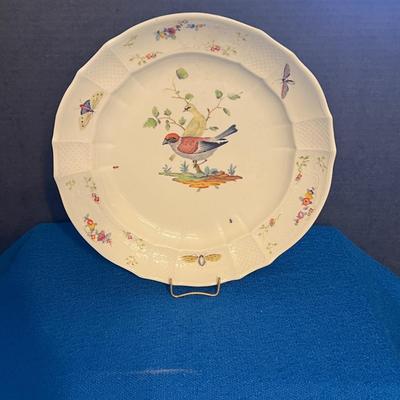 Antique Furstenberg German Porcelain Plate