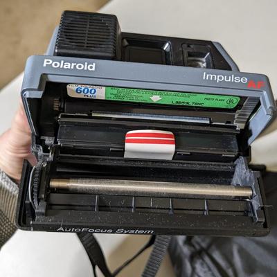 The Polaroid 600 Impulse AF (autofocus) Analogue Instant Camera