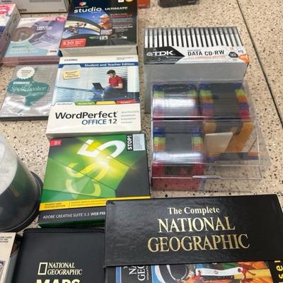 Lot 841 variety of computer software