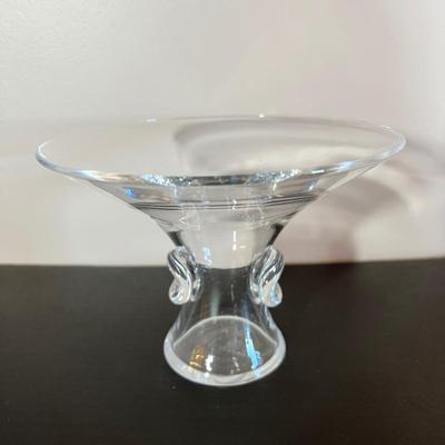 Vintage Steuben Crystal Thumbprint Bowl Series by George Thompson