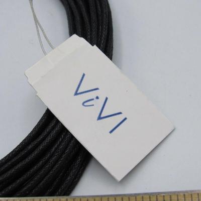 Multi-strand Black Choker VIVI new with tag