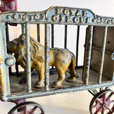 Antique Hubley Cast Iron "Royal Circus" Toy Figurine