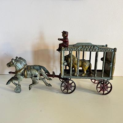Antique Hubley Cast Iron "Royal Circus" Toy Figurine