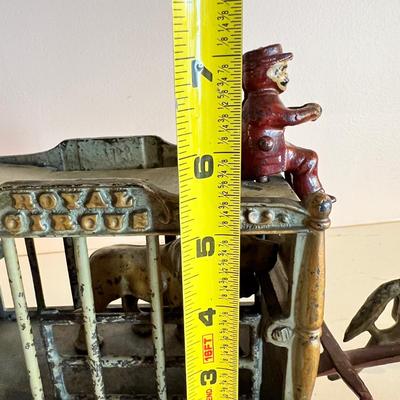 Antique Hubley Cast Iron "Royal Circus" Toy Figurine