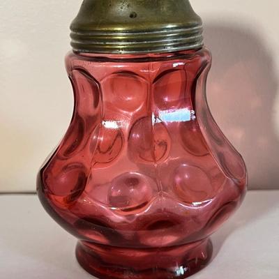 Vintage Colored Glass Lot - Vaseline, Hobnail, Crystal
