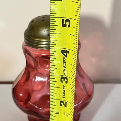 Vintage Colored Glass Lot - Vaseline, Hobnail, Crystal