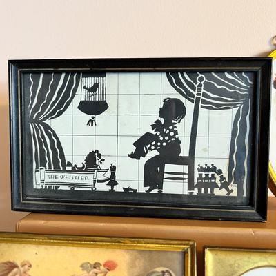 Lot of 5 Vintage Framed Art