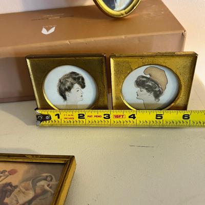Lot of 5 Vintage Framed Art