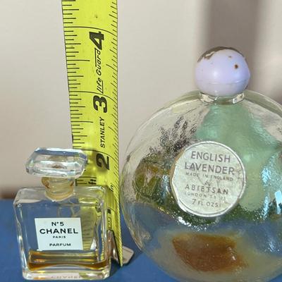 Collectible Glass Bottle Lot - Chanel, Corning Museum, Abietsan