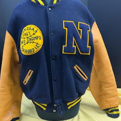 U.S. Navy World Champ Letterman Jacket