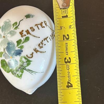 Large Lot Eggs - Antique Milk Glass, Cloisonne, Etched & Polished Stone