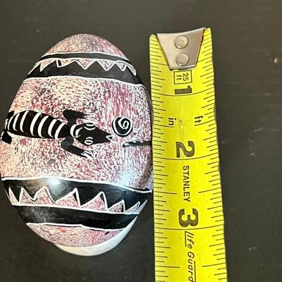 Large Lot Eggs - Antique Milk Glass, Cloisonne, Etched & Polished Stone