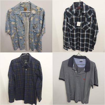 Mens Casual Shirts Size Medium (PB-BBL)