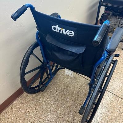 Lot 825 drive wheelchair 18 inch seat