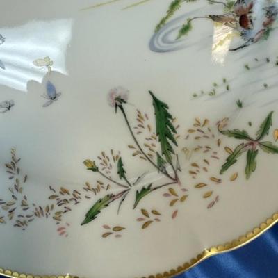 set of 4 Haviland Limoges Plates Theatre des Saisons