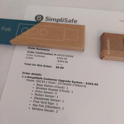 SimpliSafe Security System 3rd Generation (LR-BBL)