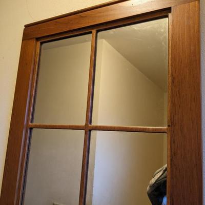 Nice Window Pane Mirror