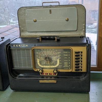 Zenith H500 Trans-Oceanic Wave Magnet Radio Circa 1951-53