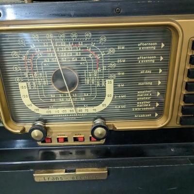 Zenith H500 Trans-Oceanic Wave Magnet Radio Circa 1951-53