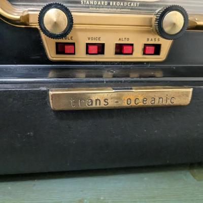 Zenith H500 Trans-Oceanic Wave Magnet Radio Circa 1951-53