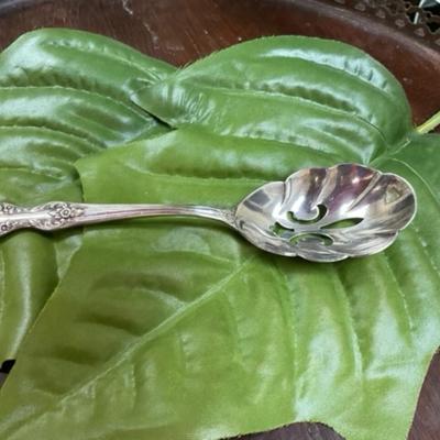 Rogers Extra Silver-plated Berry Spoon