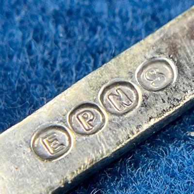 EPNS ENAMELED "IRELAND" SPOON, NICE DETAIL