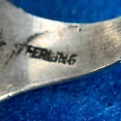 CHUNKY STERLING PHAROAH RING