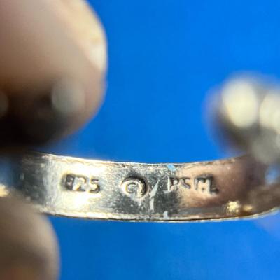 STERLING FILIGREE TOE RING