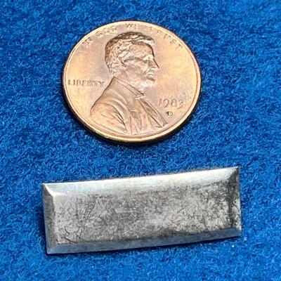 MILITARY RANK BAR PIN STERLING