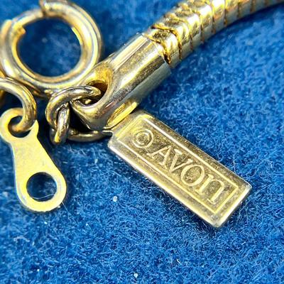 CONTEMPORARY GOLD-, SILVER-TONE STATEMENT PENDANT NECKLACE by AVON