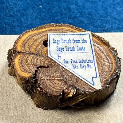 SOUVENIR SAGEBRUSH TRUNK SEGMENT FROM NEVADA