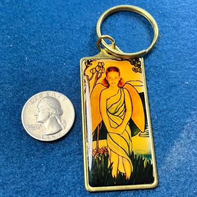 "FARLEY'S HEAVENLY CONFECTIONS" ANGEL KEY CHAIN