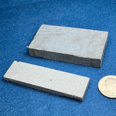 PAIR OF WHETSTONES- FINE GRAIN