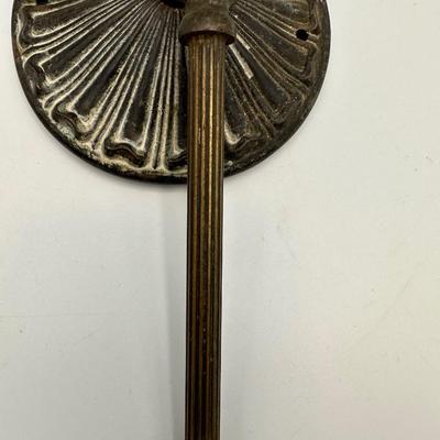 Pair of Brass Pendant Light Fixtures