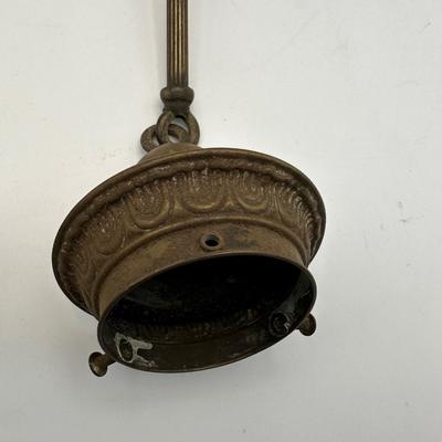 Pair of Brass Pendant Light Fixtures