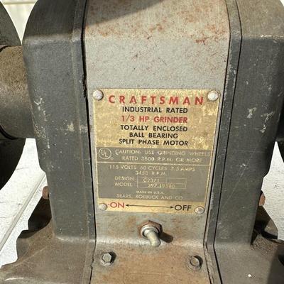 Craftsman Bench Grinder