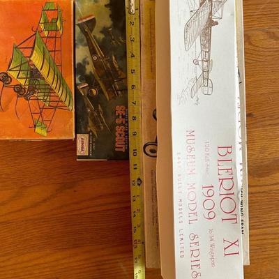 Four (4) Vintage Model Planes