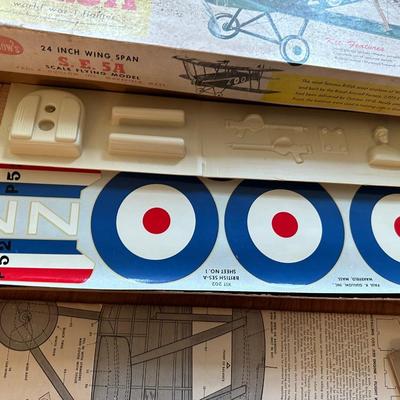 Four (4) Vintage Model Planes