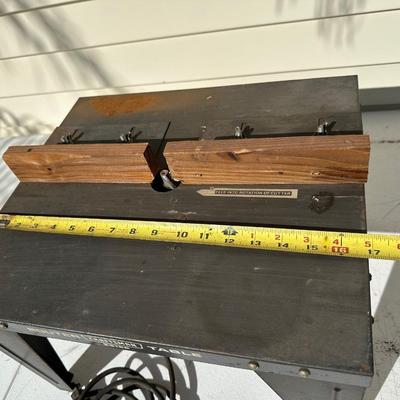 Craftsman Router Table.
