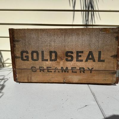 Antique Wooden Crates.