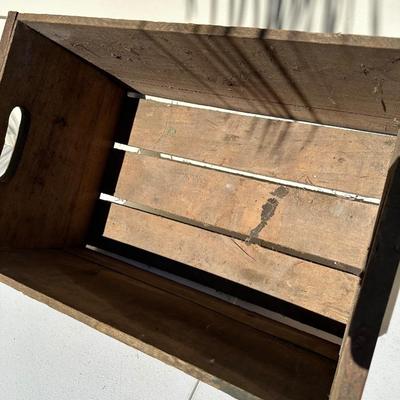 Antique Wooden Crates.