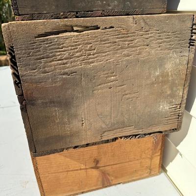 Vintage Wooden Crates (3)