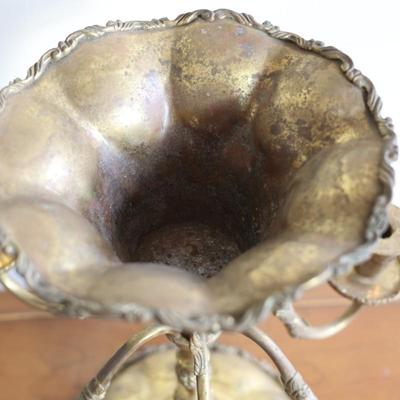 Brass Antique 6 Arm Candleholder