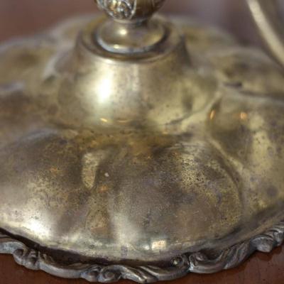 Brass Antique 6 Arm Candleholder