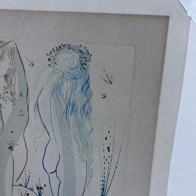 "Return of SHULAMITE" Original Salvador Dali Artists Proof