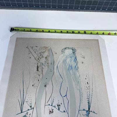 "Return of SHULAMITE" Original Salvador Dali Artists Proof