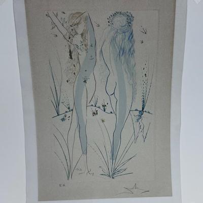 "Return of SHULAMITE" Original Salvador Dali Artists Proof