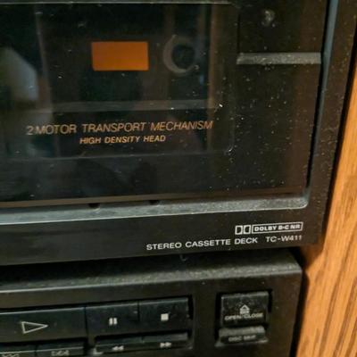 Complete Vintage Sony Receiver, Amp, AM/FM Tuner, Cassette Deck, CD Player